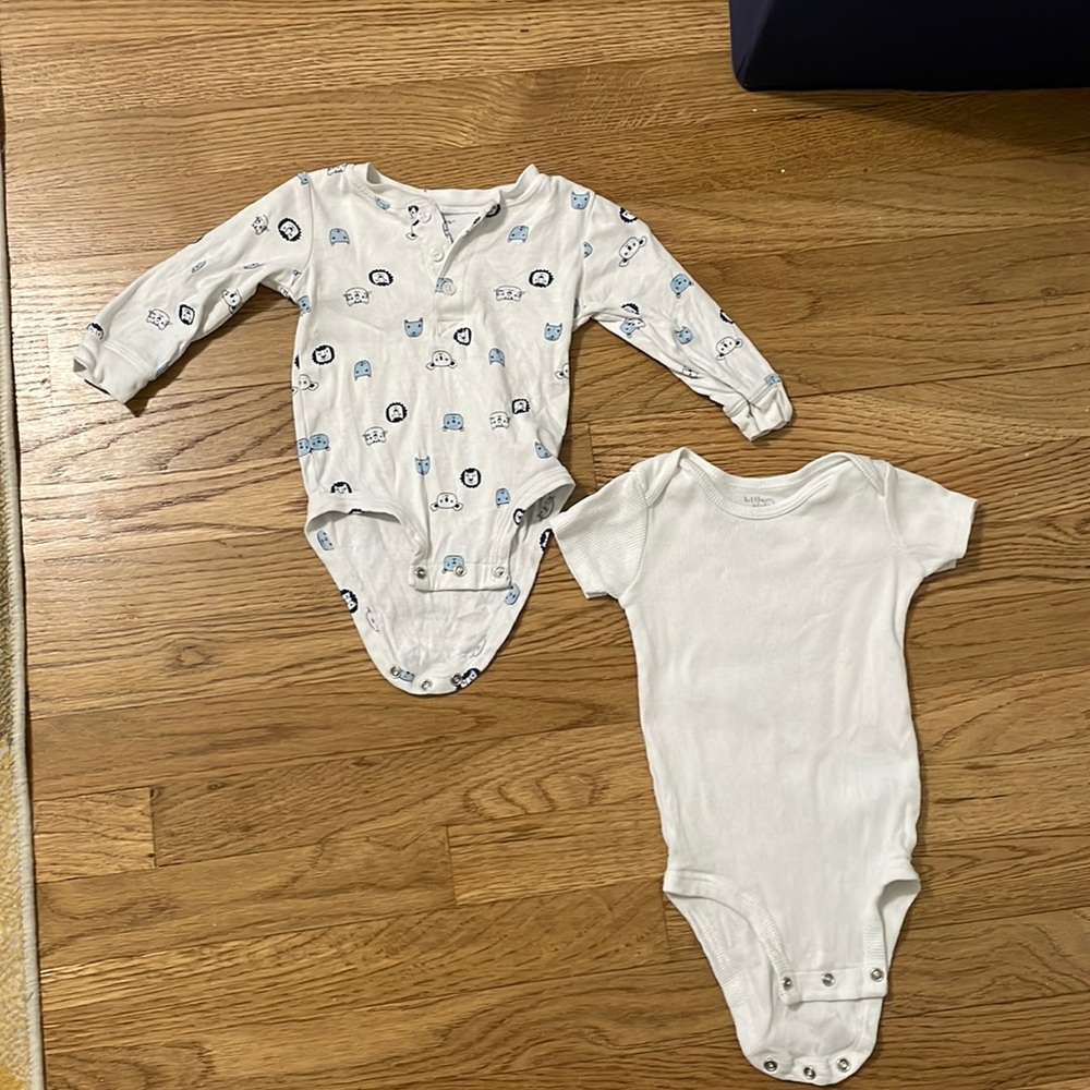 Two baby boy bodysuits